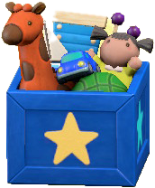 The Blue version of Toy Box
