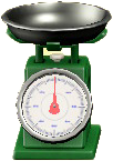 The Green version of Analog Kitchen Scale
