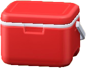 The Red version of Cooler Box