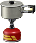The Red version of Camp Stove