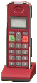 The Red version of Cordless Phone