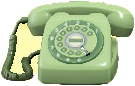 The Green version of Rotary Phone