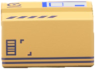 The Labeled version of Cardboard Box