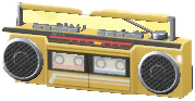 The Yellow version of Cassette Player