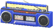 The Blue version of Cassette Player