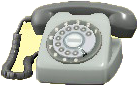 The Silver version of Rotary Phone