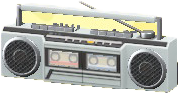 The White version of Cassette Player