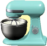 The Light Blue version of Stand Mixer