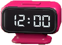 The Pink version of Digital Alarm Clock