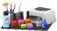 The Black version of Nail-Art Set