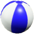 The Blue version of Beach Ball