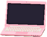 The Pink version of Laptop