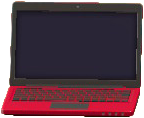 The Red version of Laptop