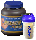 The Vanilla Flavored version of Protein Shaker Bottle