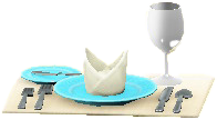 The Light Blue version of Table Setting