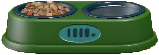 The Green version of Pet Food Bowl