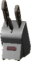 The Silver version of Knife Block