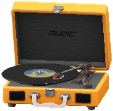 The Yellow version of Portable Record Player