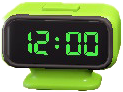 The Lime version of Digital Alarm Clock