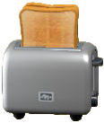 The Silver version of Pop-Up Toaster