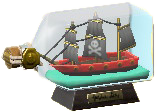 The Pirate Ship version of Bottled Ship
