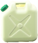 The White version of Plastic Canister