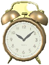 The Gold version of Old-Fashioned Alarm Clock