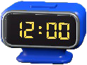The Blue version of Digital Alarm Clock