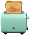 The Light Blue version of Pop-Up Toaster