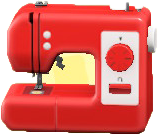 The Red version of Sewing Machine