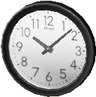 The Black version of Wall Clock