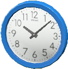 The Blue version of Wall Clock