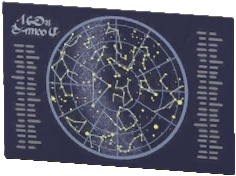 The Star Map version of Writing Poster