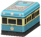 The Light Blue version of Throwback Container