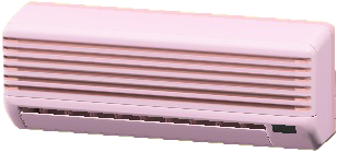 The Pink version of Air Conditioner