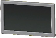 The Silver version of Wall-Mounted TV (20 In.)