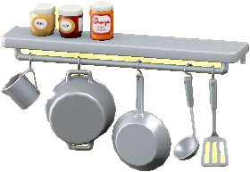 The Stainless version of Pot Rack