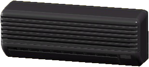 The Black version of Air Conditioner