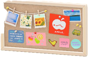 The White version of Corkboard