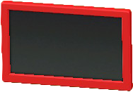 The Red version of Wall-Mounted TV (20 In.)