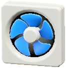 The Blue version of Ventilation Fan