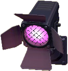 The Pink version of Studio Wall Spotlight