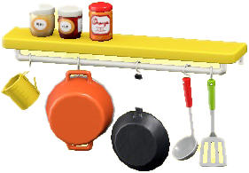 The Pop version of Pot Rack