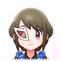 Blue Futuristic Monocle