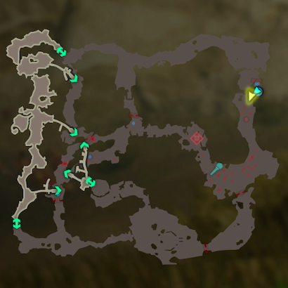 Road to the Ancient Lab Map