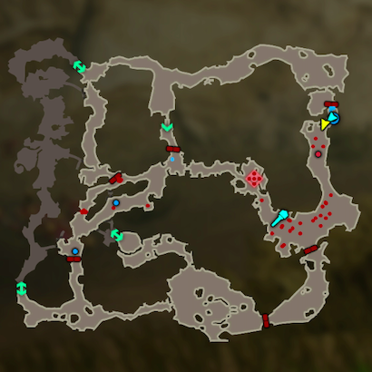 Road to the Ancient Lab Map