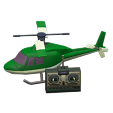 The Green version of RC Helicopter