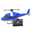 The Blue version of RC Helicopter