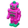 ACNH - The Pink version of Tin Robot