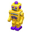 ACNH - The Yellow version of Tin Robot